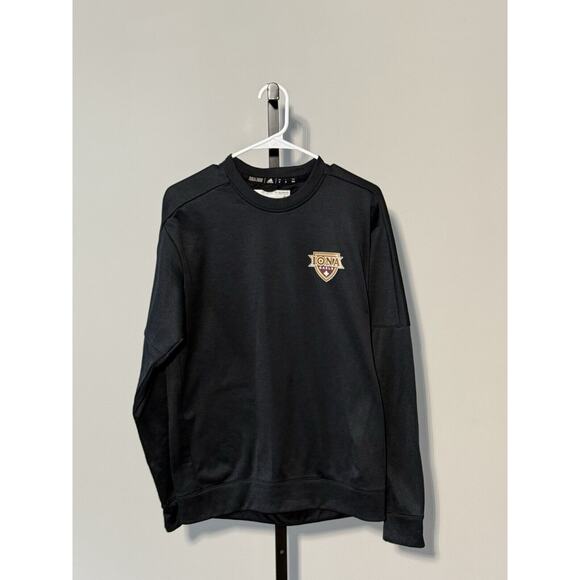 Adidas Pullover Men Medium Black IONA COLLEGE GAELS Size Medium - Picture 1 of 4